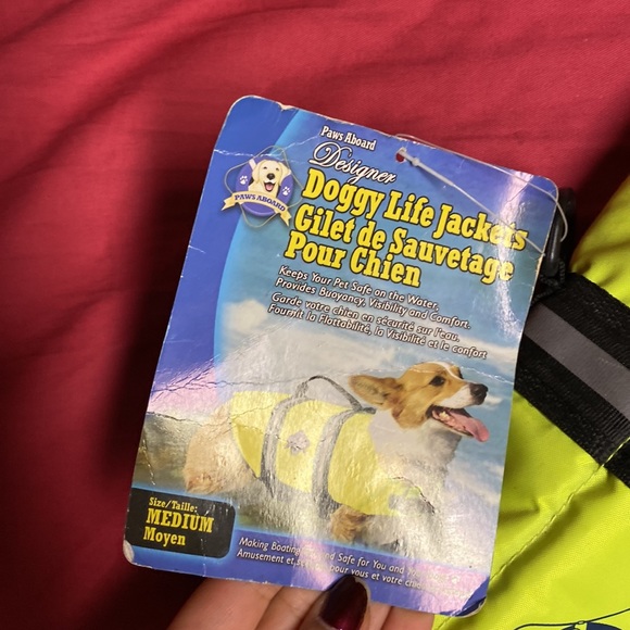 PAws Aboard medium dog life jacket - Picture 2 of 5